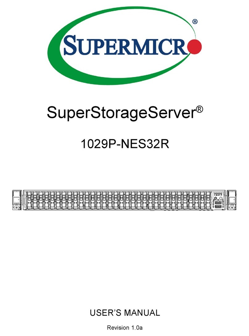 Supermicro SuperStorageServer 1029P-NES32R User manual Supermicro SuperStorageServer 1029P-NES32R User manual