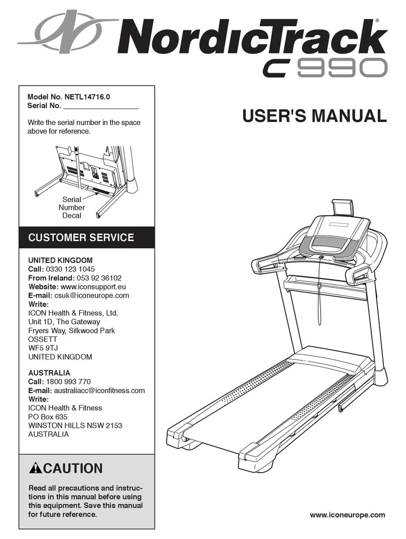 ICON Health & Fitness NETL14716.0 user manual