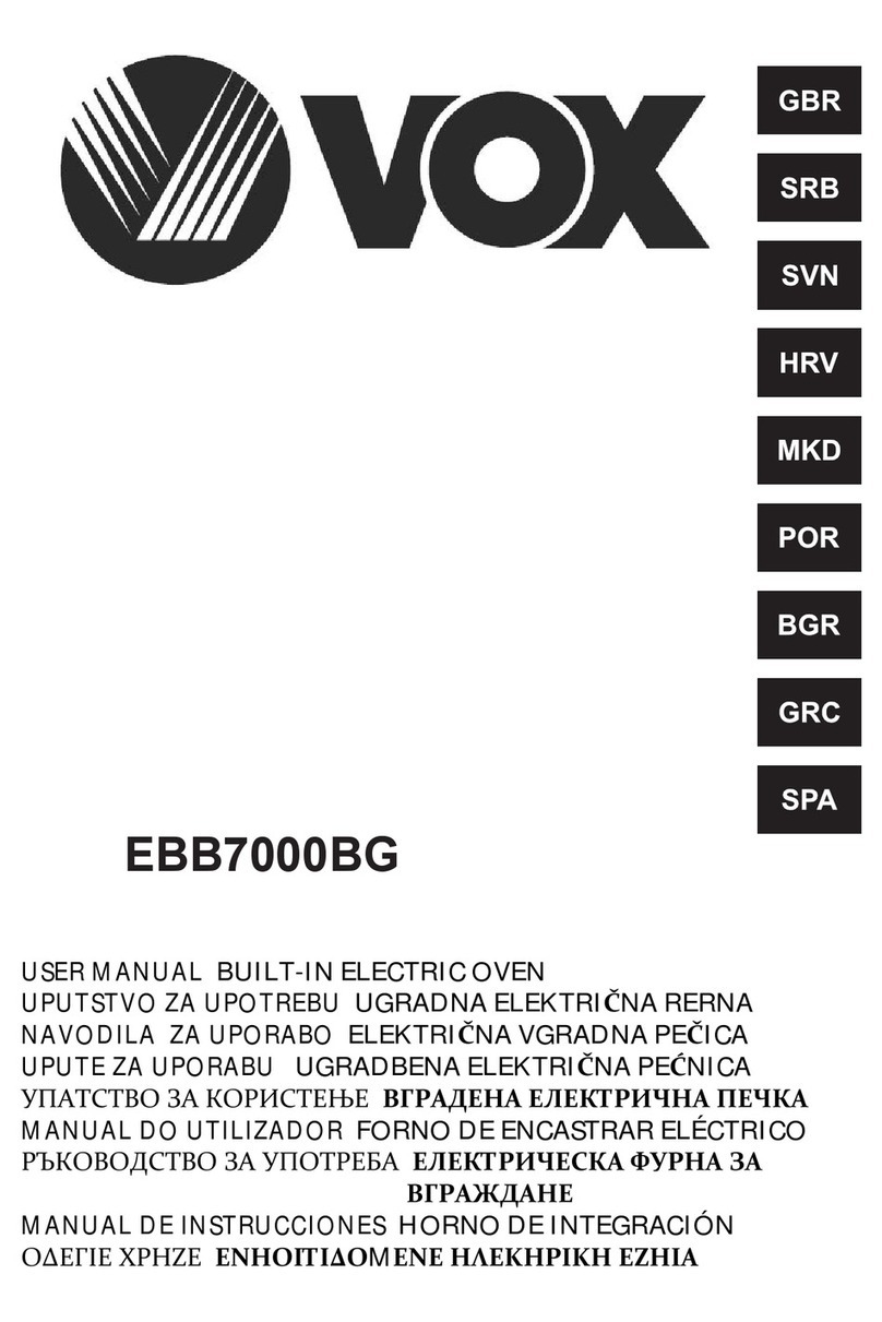 Vox EBB7000BG user manual