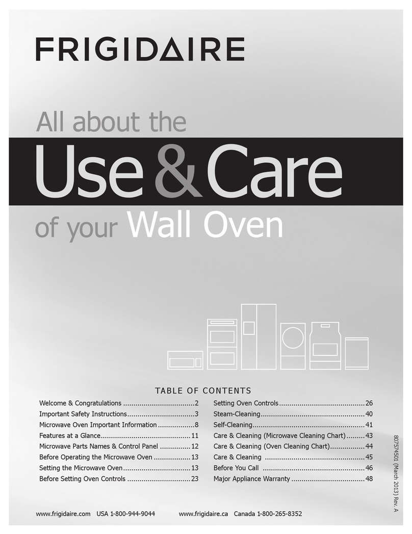 Frigidaire FGMC3065PF Owner's manual