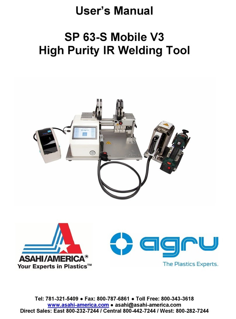ASAHI AGRU SP 63-S Mobile V3 User manual