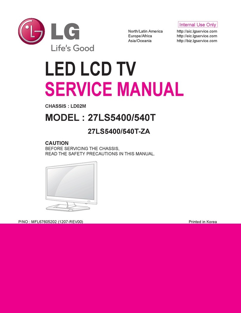 LG 27LS5400/540T User manual