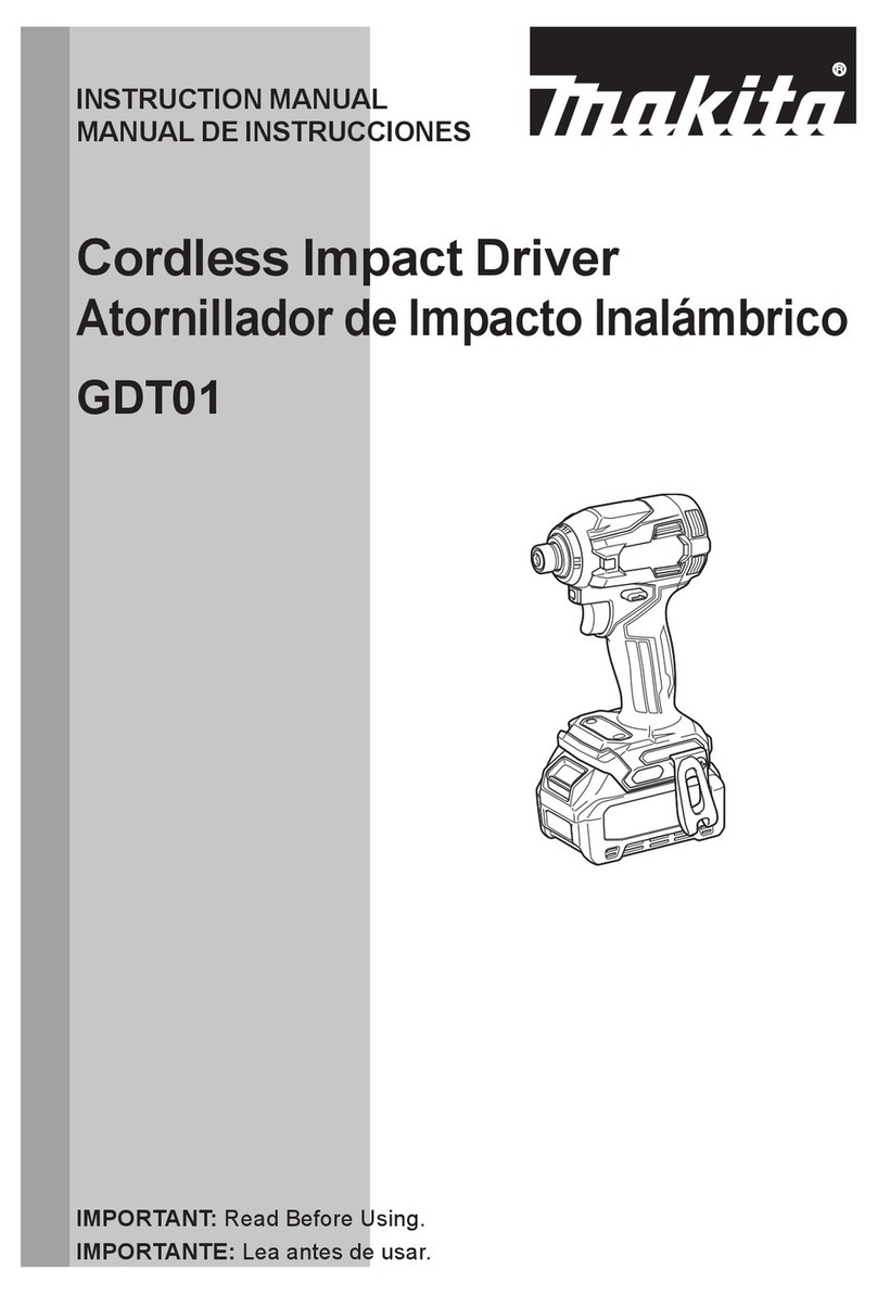 Makita GDT01 User manual