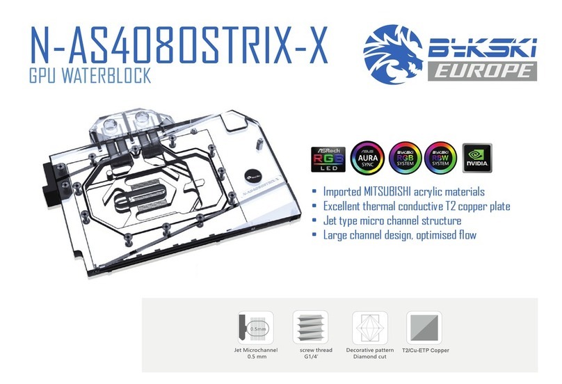 BYKSKI N-AS4080STRIX-X manual
