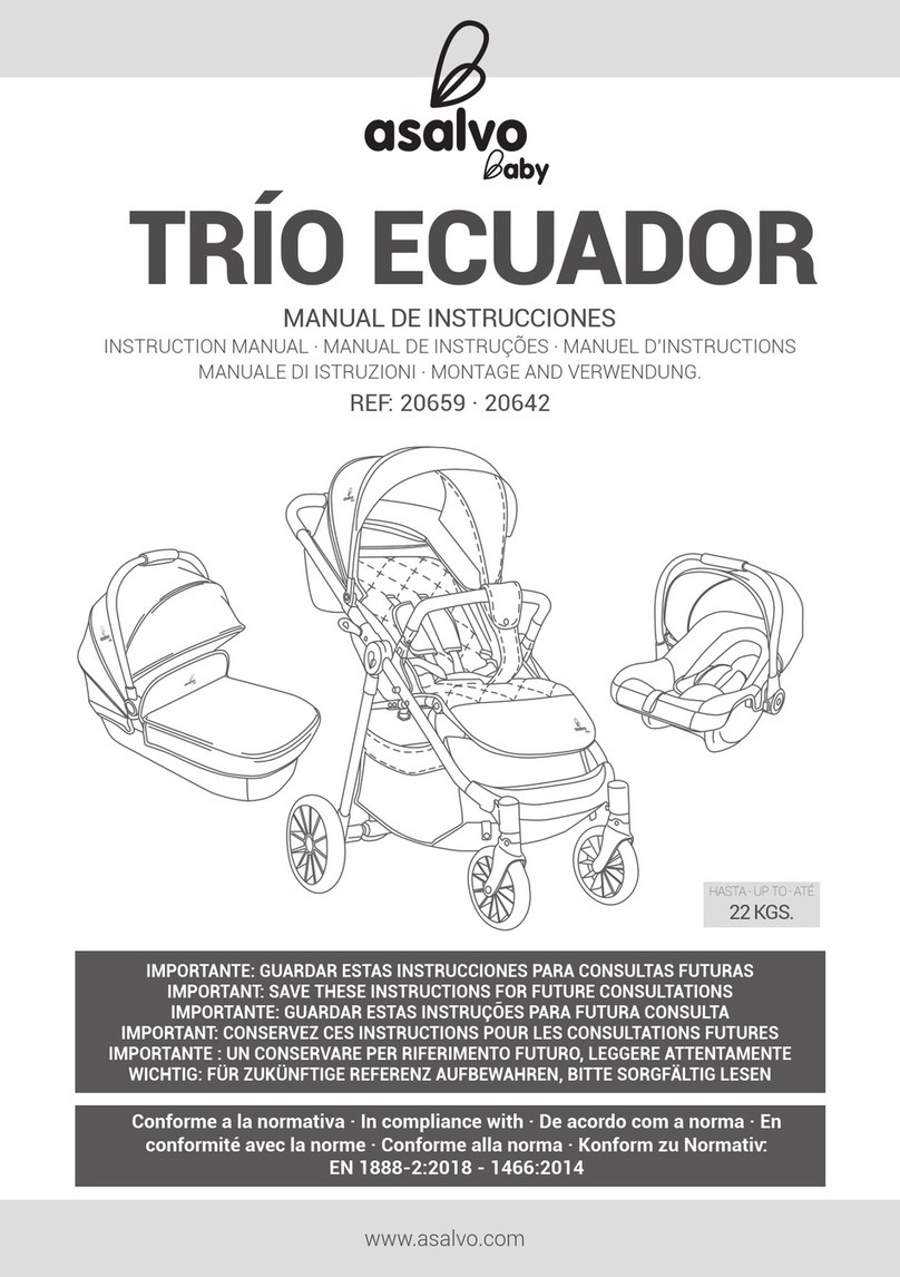 asalvo baby TRIO ECUADOR instruction manual
