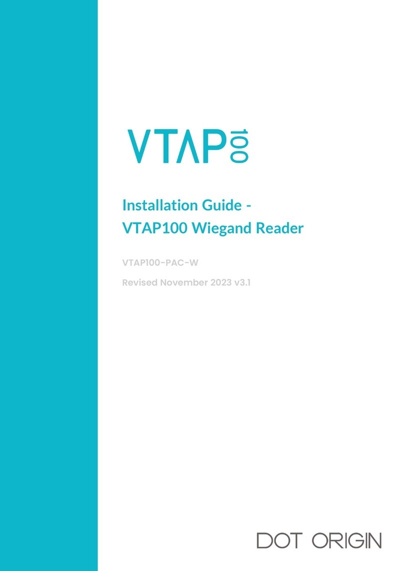 Dot Origin VTAP100-PAC-W installation guide
