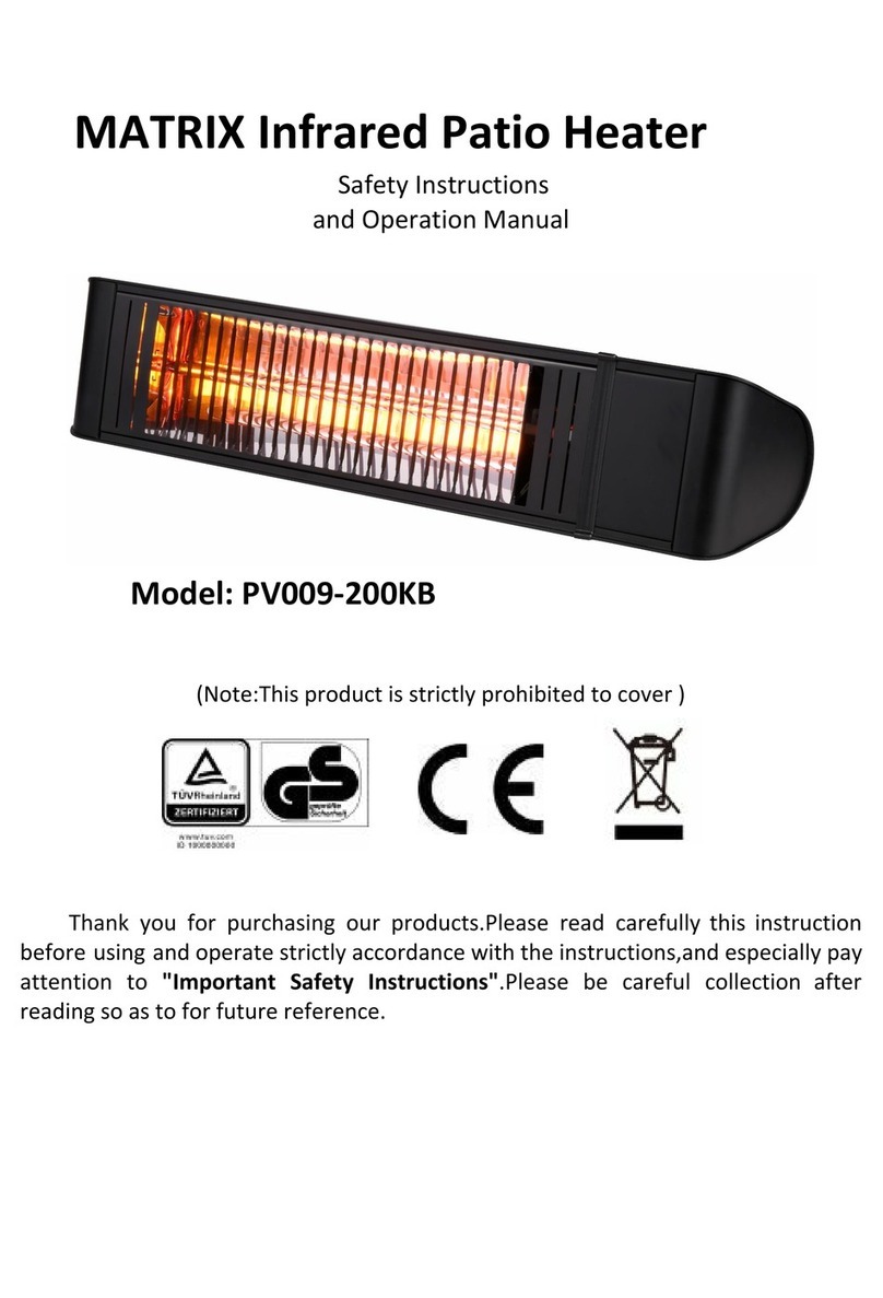 Provida Varme MATRIX Safety instructions and operation manual Provida Varme MATRIX Safety instructions and operation manual