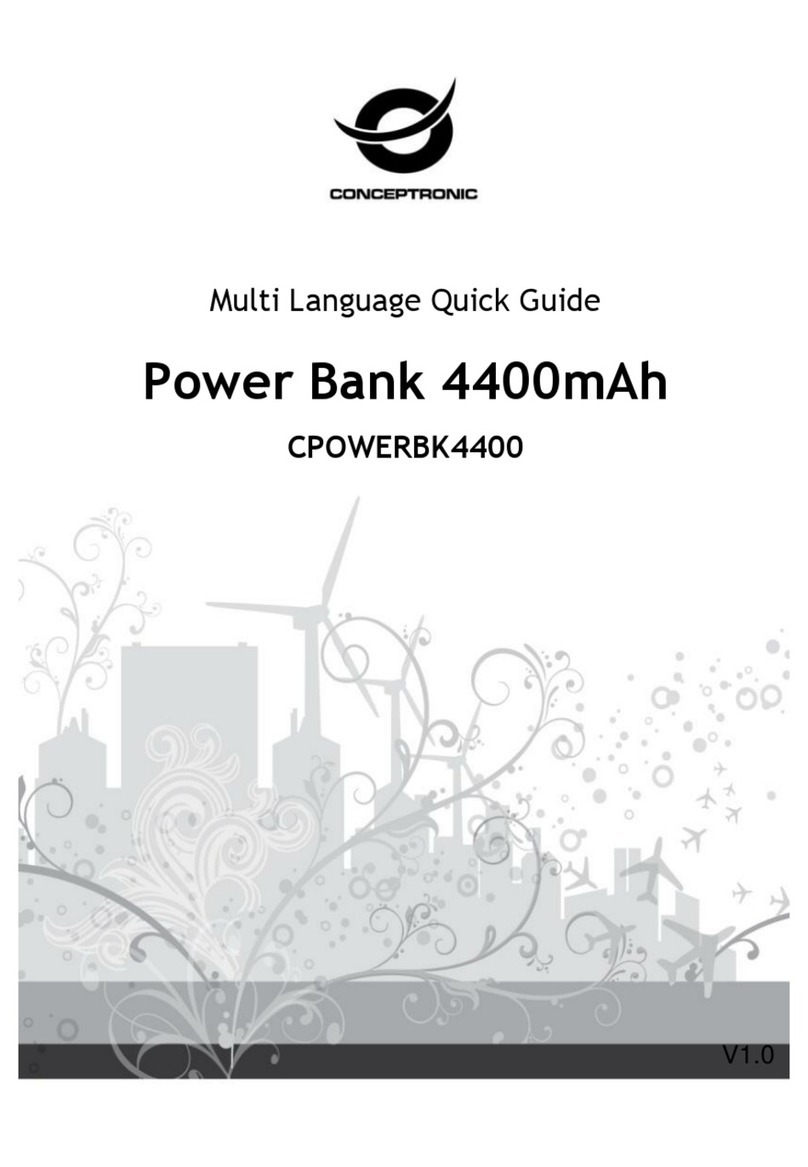 Conceptronic CPOWERBK4400 quick guide