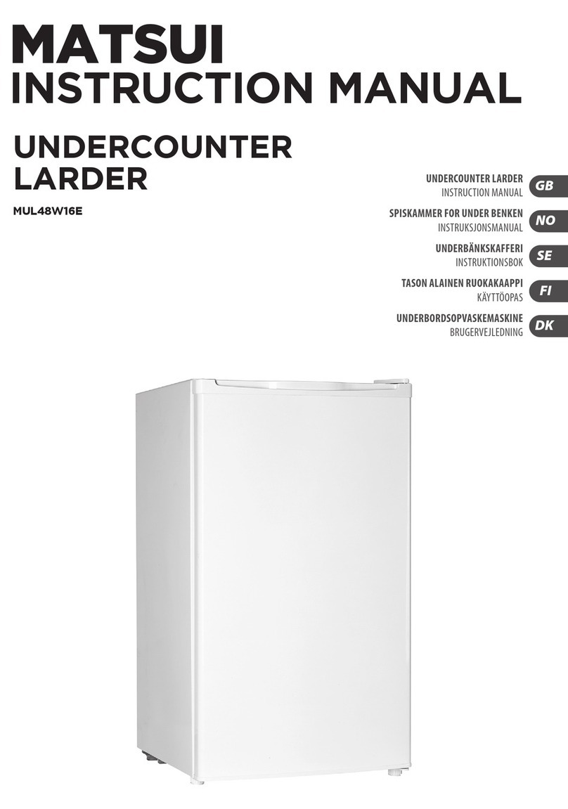 Matsui MUL48W16E instruction manual