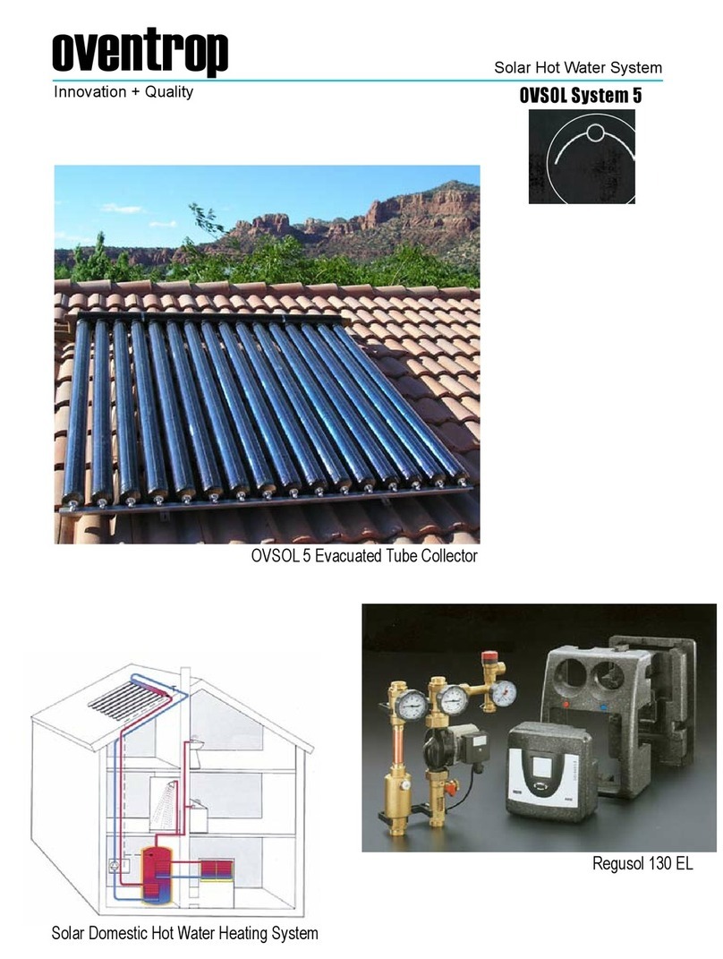 oventrop OVSOL System 5 User manual