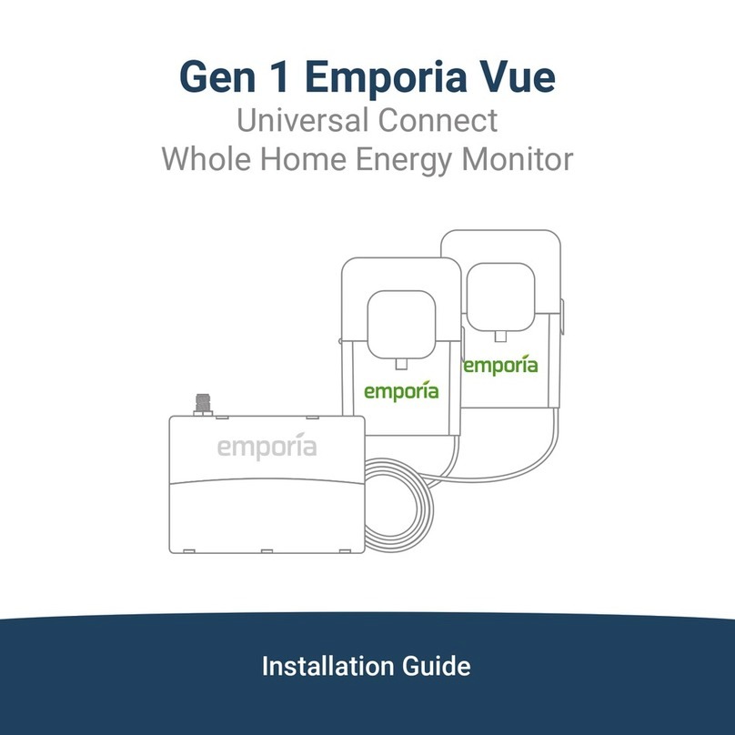 EMPORIA Gen 1 Emporia Vue installation guide