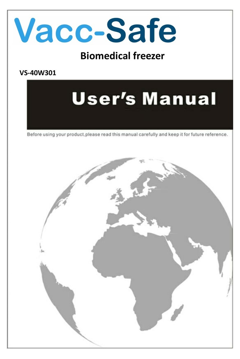 Vacc-Safe VS-40W301 user manual