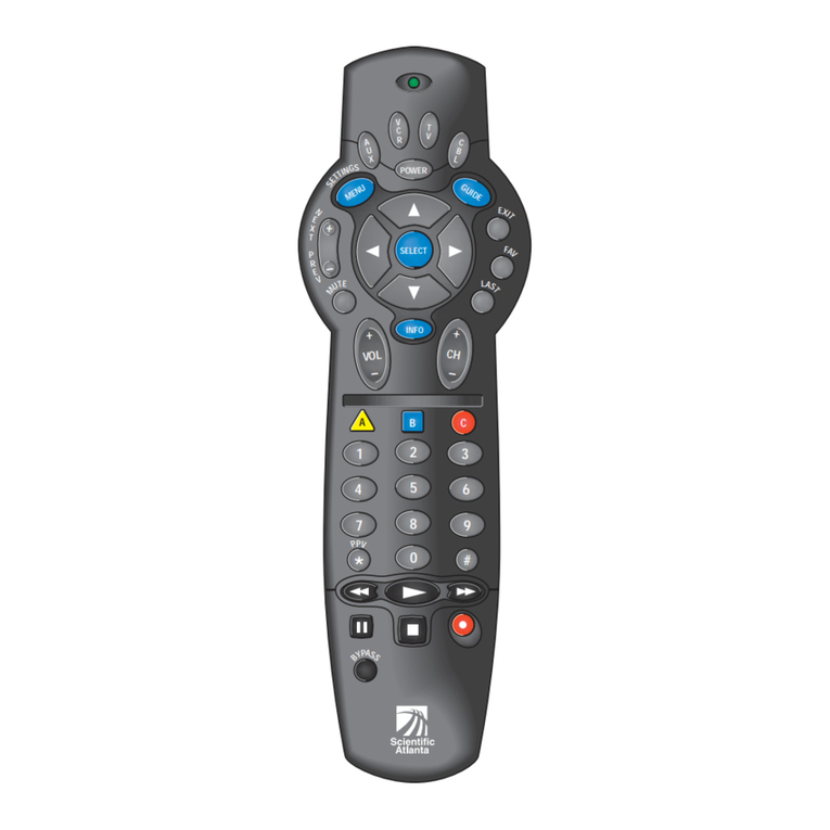 Scientific Atlanta AllTouch AT2400 user manual