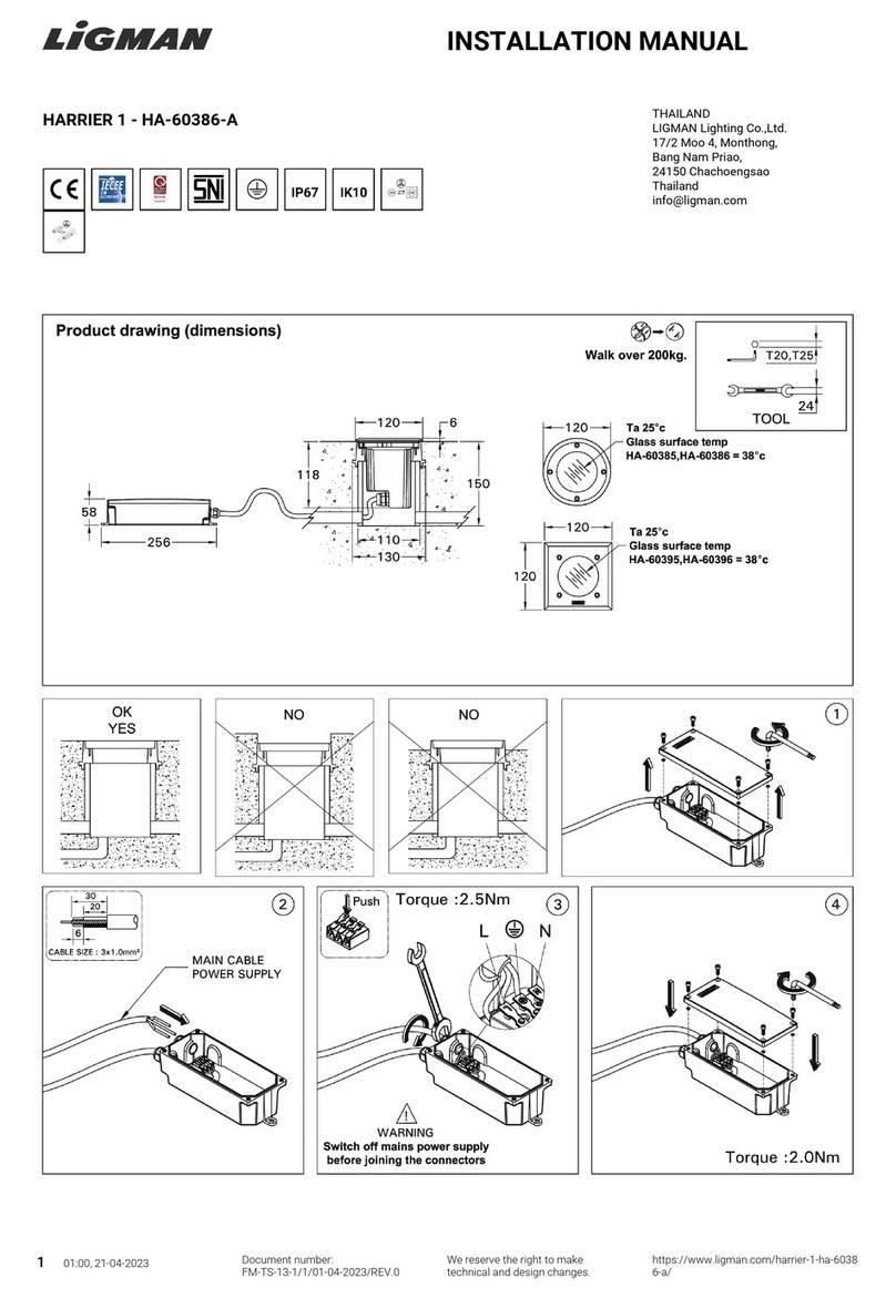 LIGMAN HA-60386-A User manual