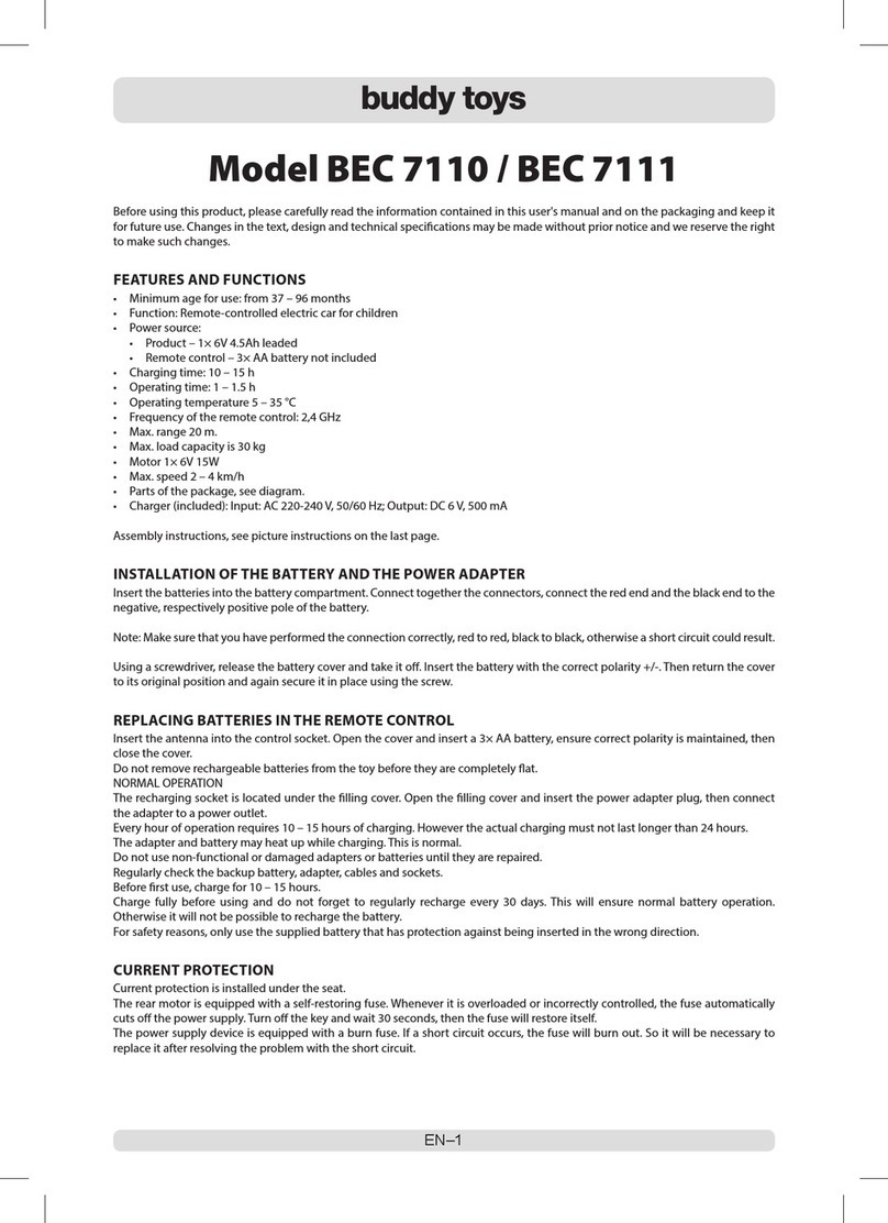 Buddy Toys BEC 7110 manual