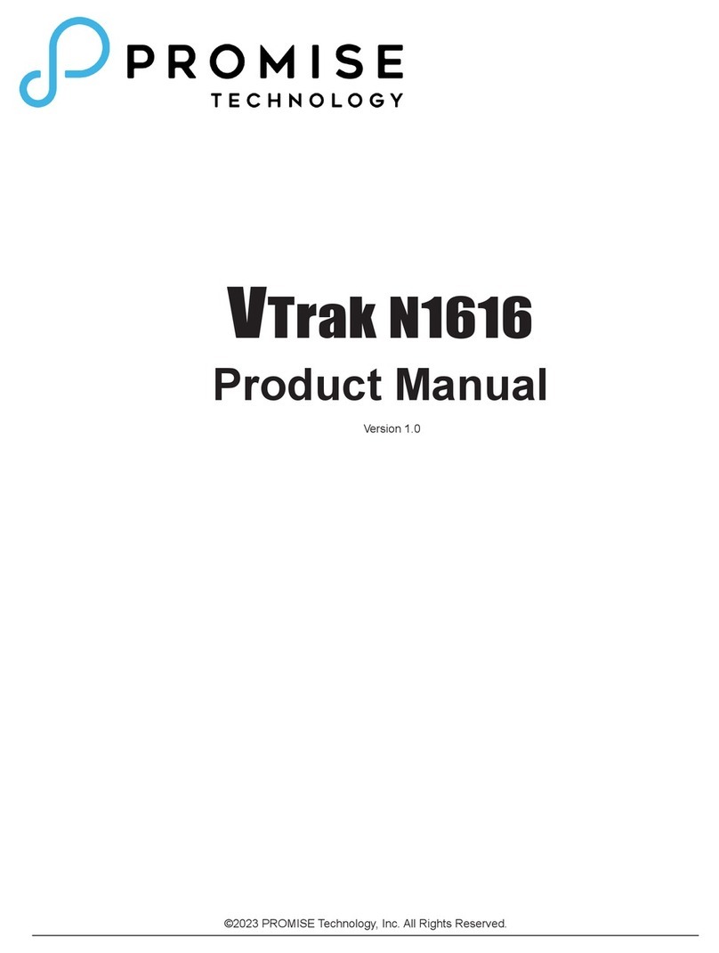 Promise VTrak N1616 User manual