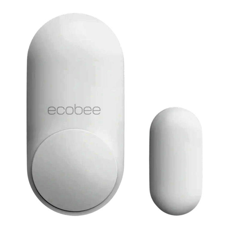Ecobee SmartSensor for Doors and Windows User manual