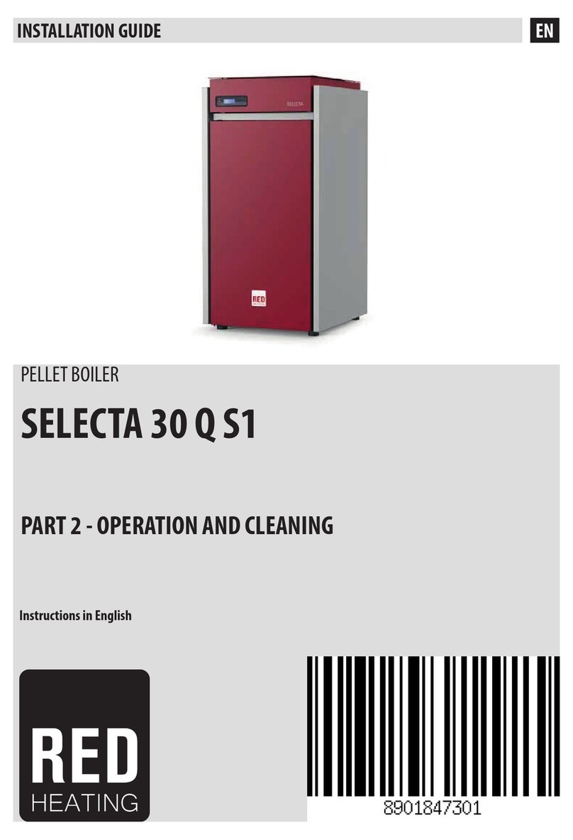 Red Heating SELECTA 30 Q S1 User manual Red Heating SELECTA 30 Q S1 User manual