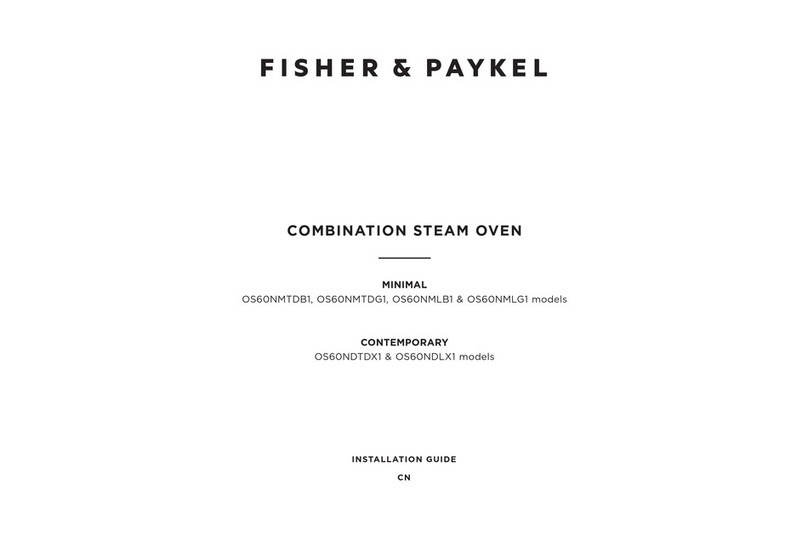 Fisher & Paykel OS60NMTDB1 User manual