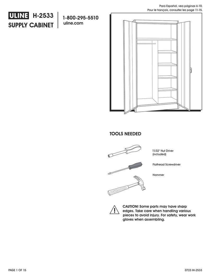 U-Line H-2533BL User manual