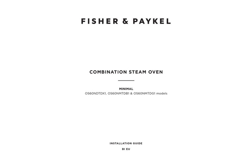 Fisher & Paykel OS60NDTDX1 installation guide