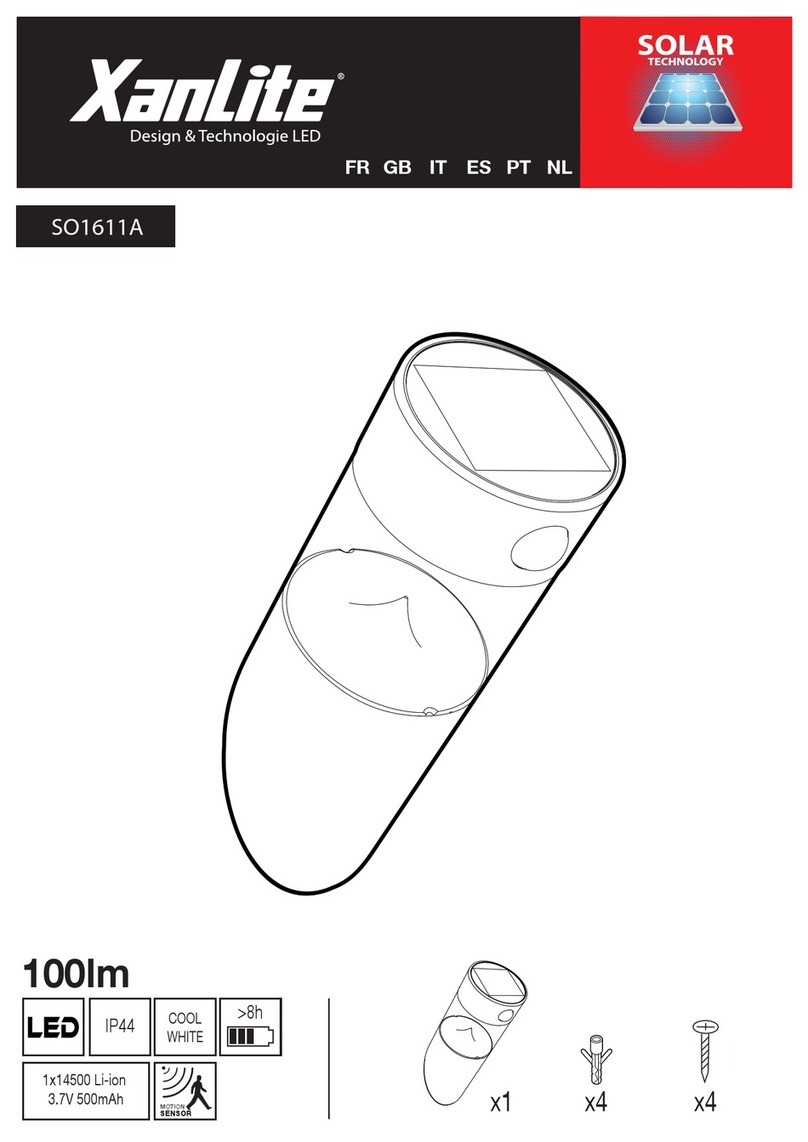 XanLite SO1611A User manual