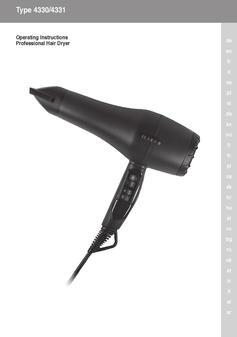 Wahl 4331 operating instructions