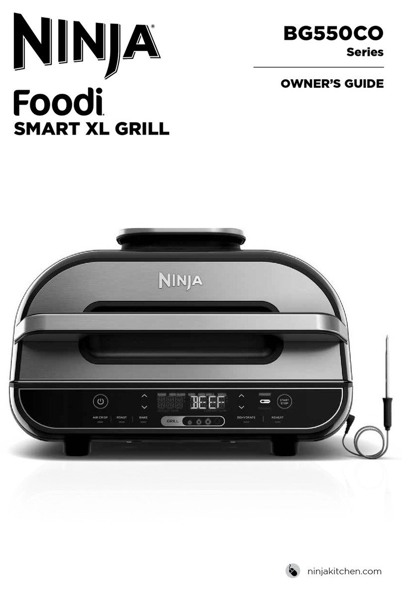 Ninja Foodi SMART XL BG550CO Series User manual