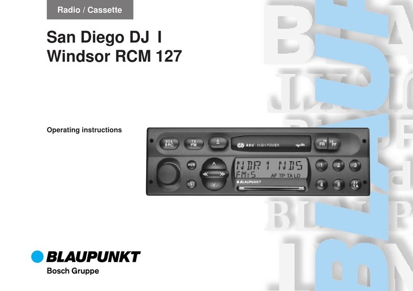 Blaupunkt San Diego DJ I User manual