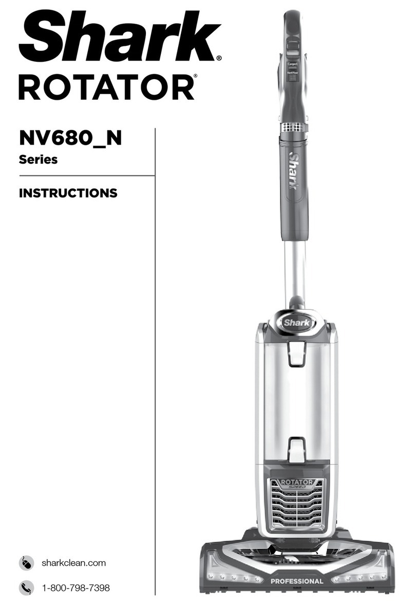 Shark Rotator NV680 N Series User manual Shark Rotator NV680 N Series User manual