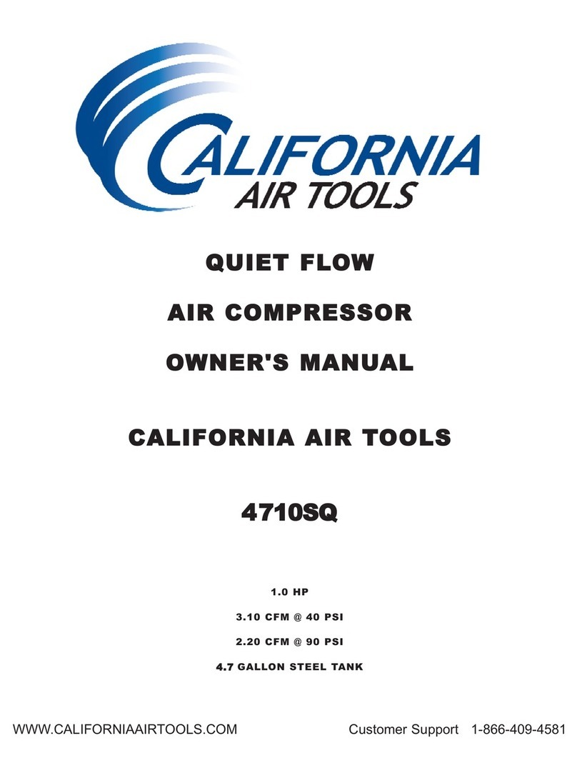 California Air Tools 4710SQ owner's manual