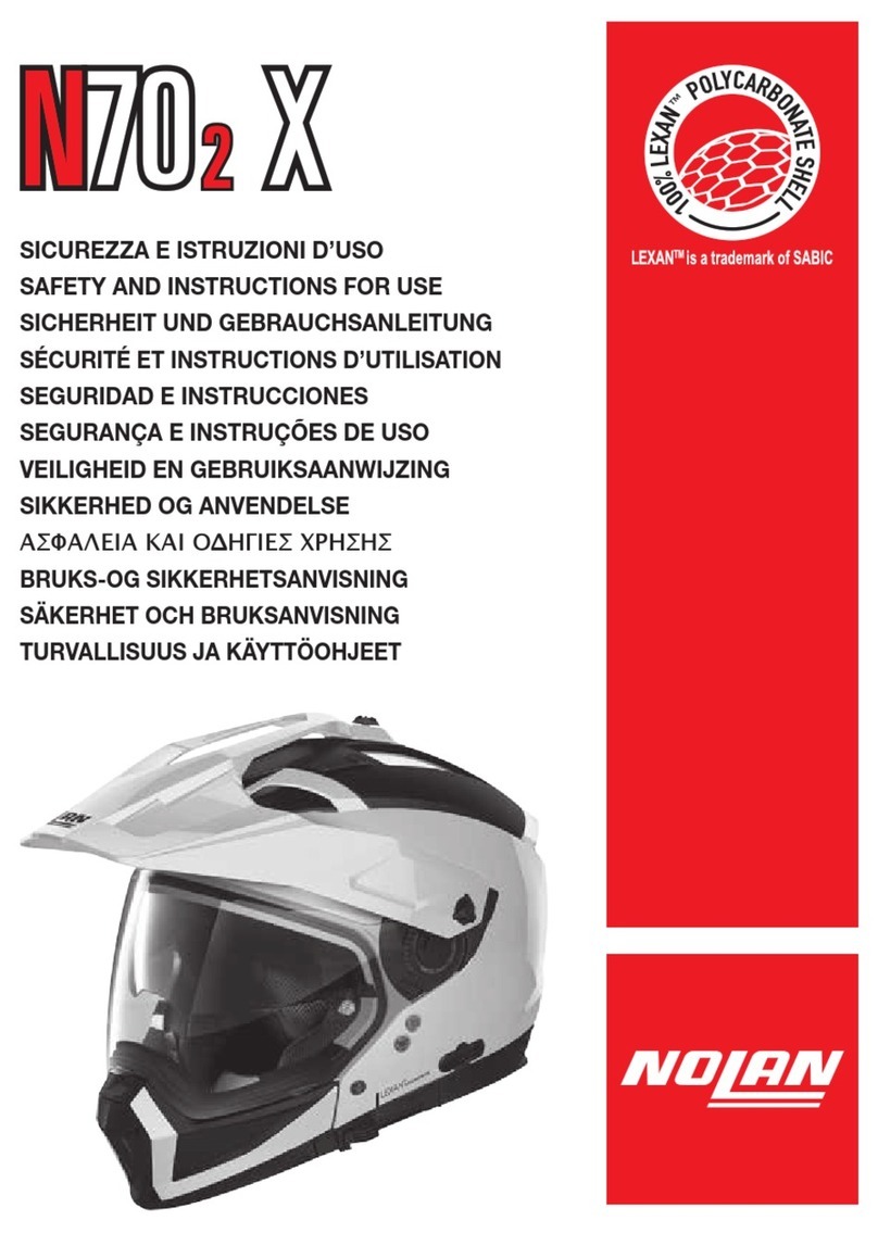 Nolan N70 2 X Installation instructions