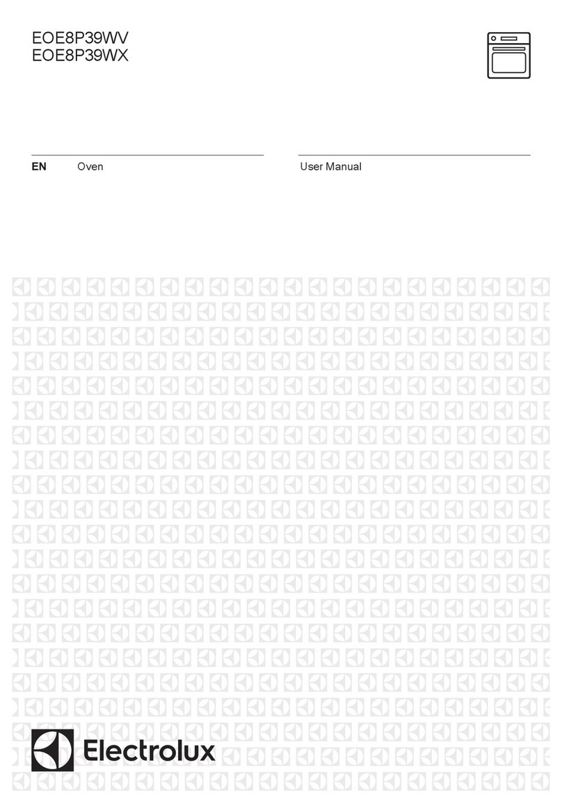 Electrolux EOE8P39WV User manual