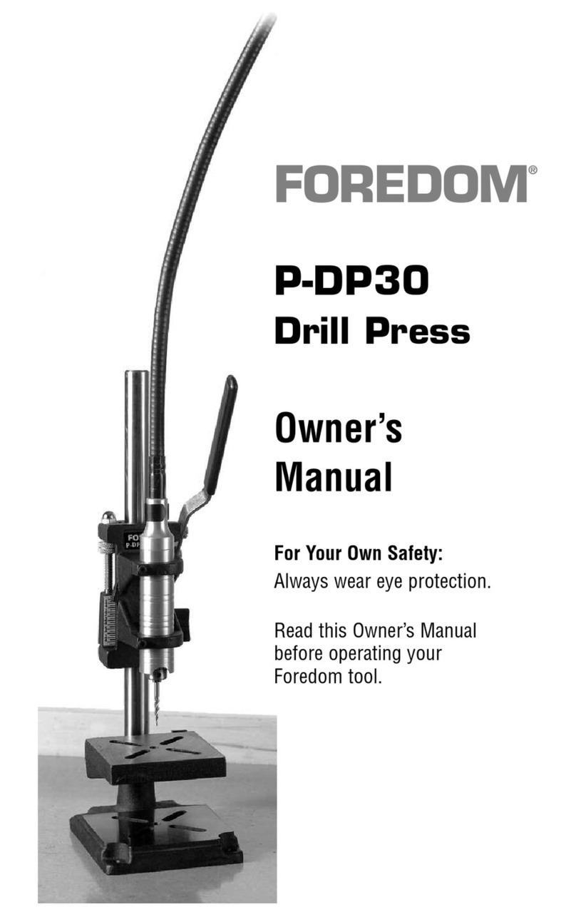 FOREDOM P-DP30 owner's manual FOREDOM P-DP30 owner's manual