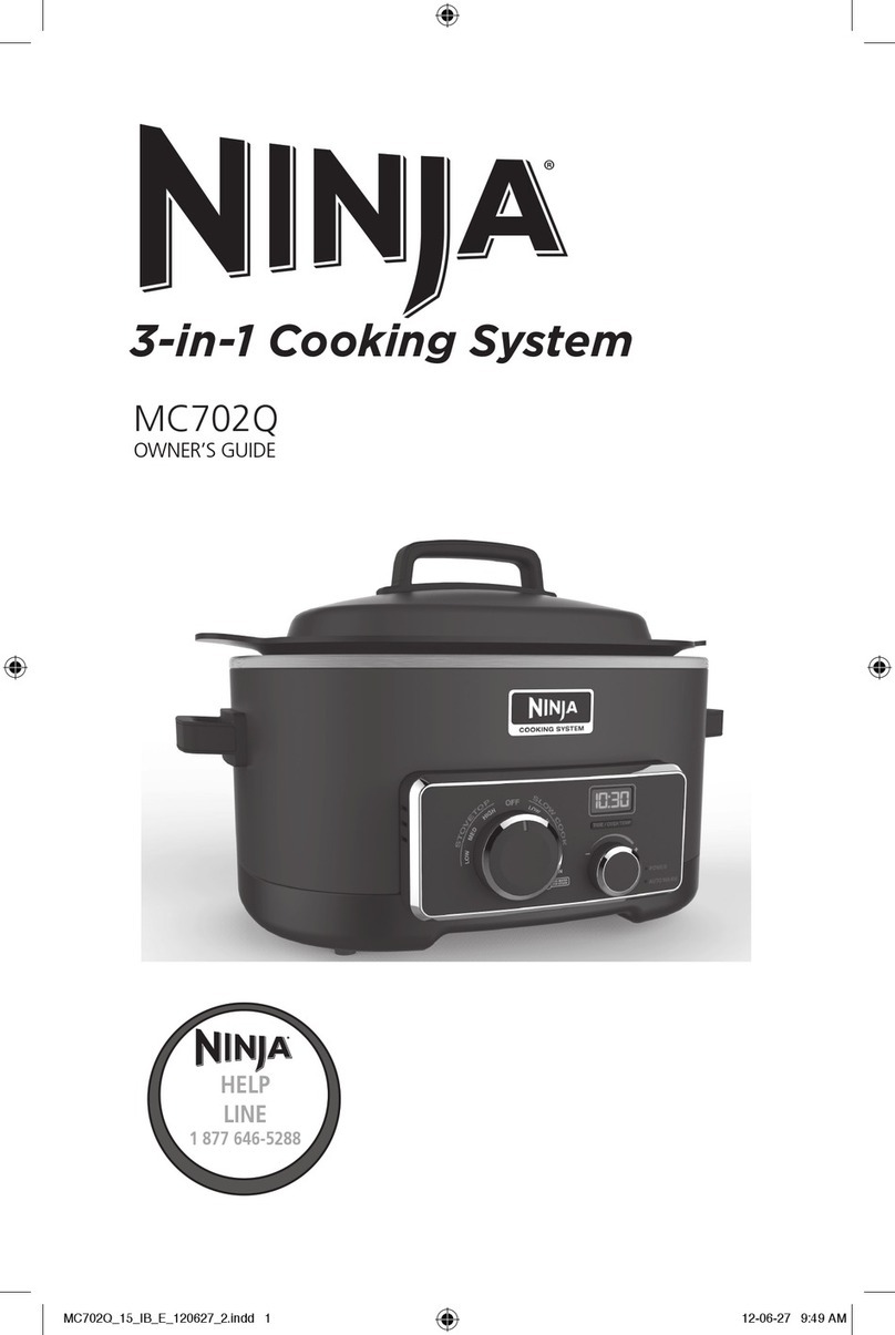 Ninja MC702Q User manual