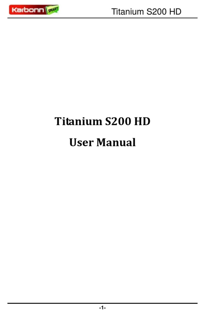 KARBONN Titanium S200 HD User manual