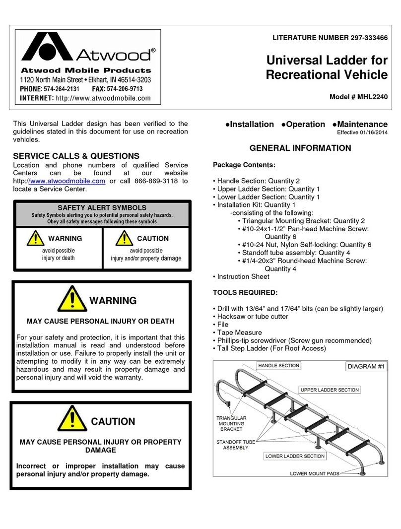 Atwood MHL2240 Owner's manual