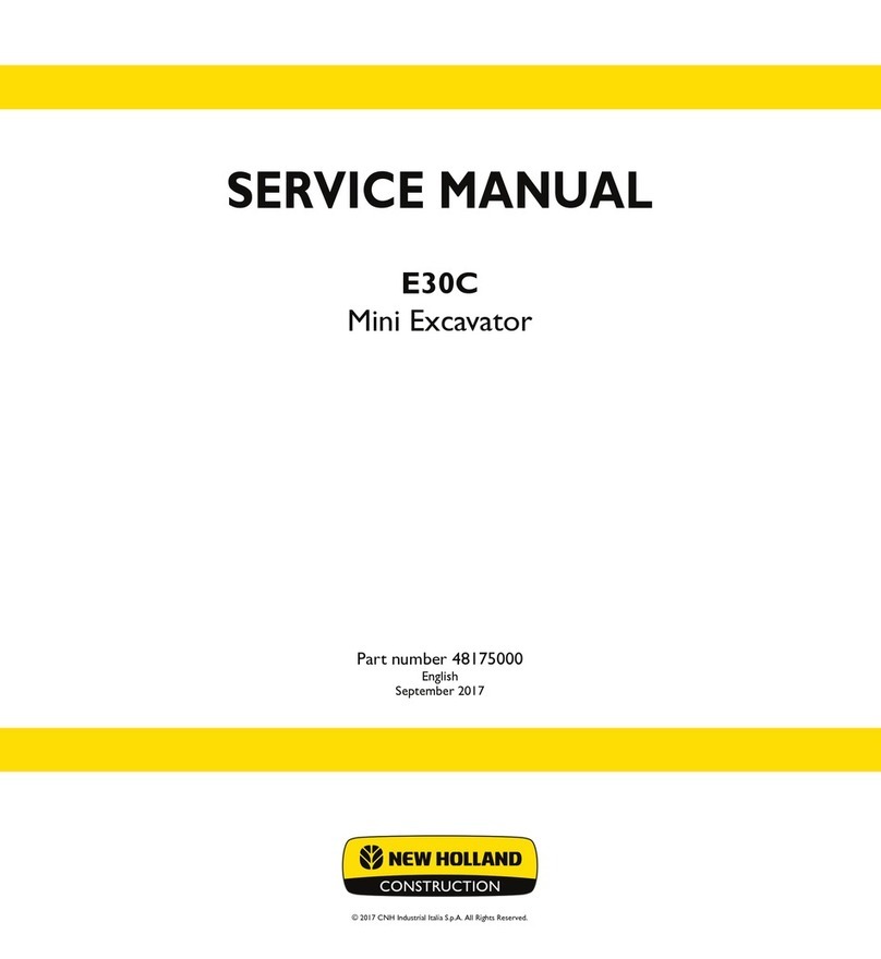 New Holland E30C Service manual