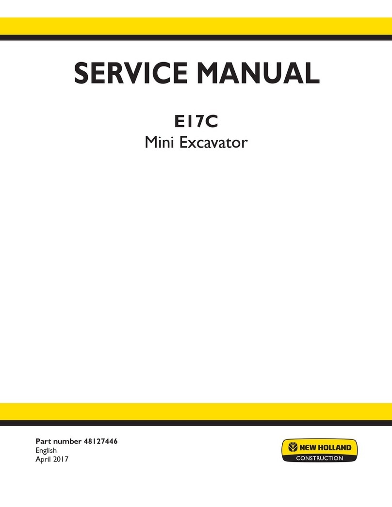 New Holland E17C User manual