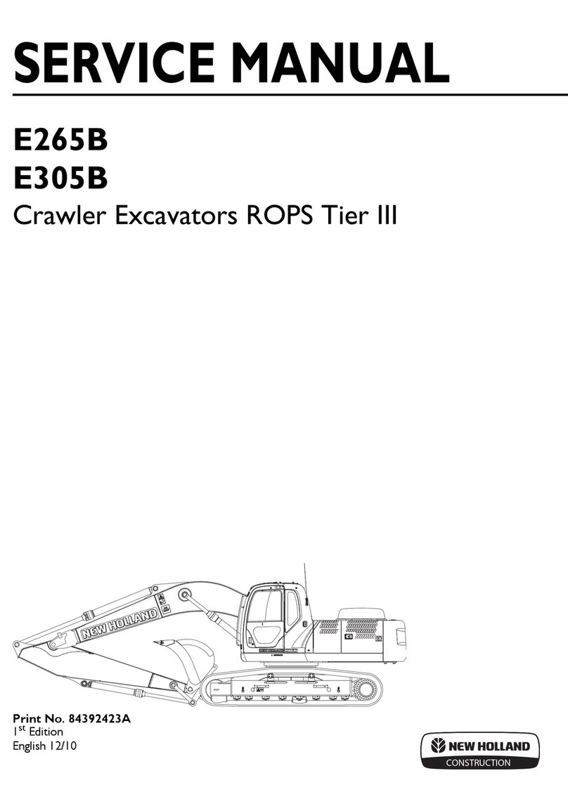 New Holland E305B Service manual