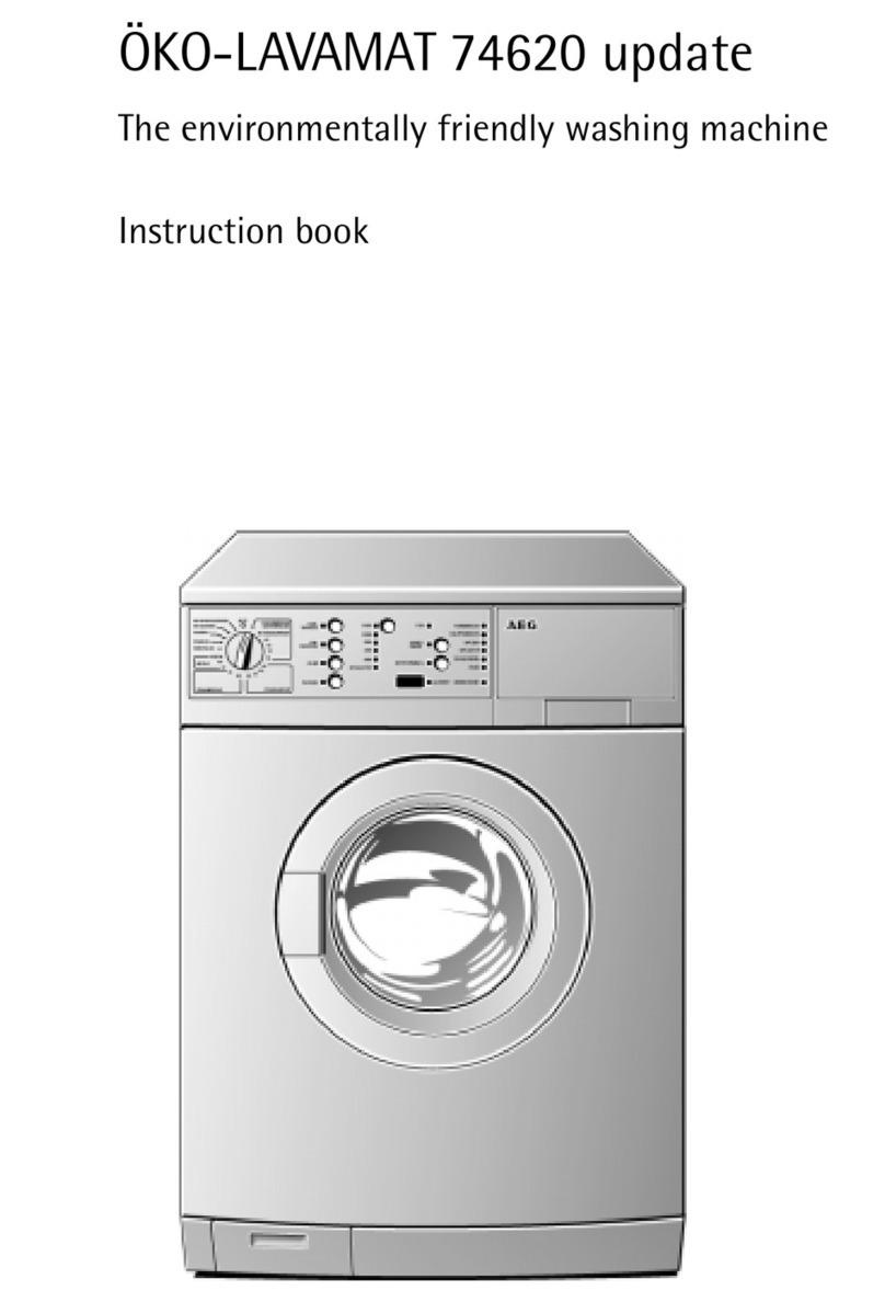 AEG OKO-LAVAMAT 74620 User manual