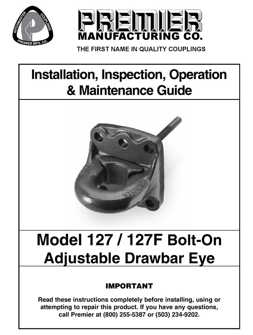 Premier 127 Installation, Inspection, Operation & Maintenance Guide Premier 127 Installation, Inspection, Operation & Maintenance Guide