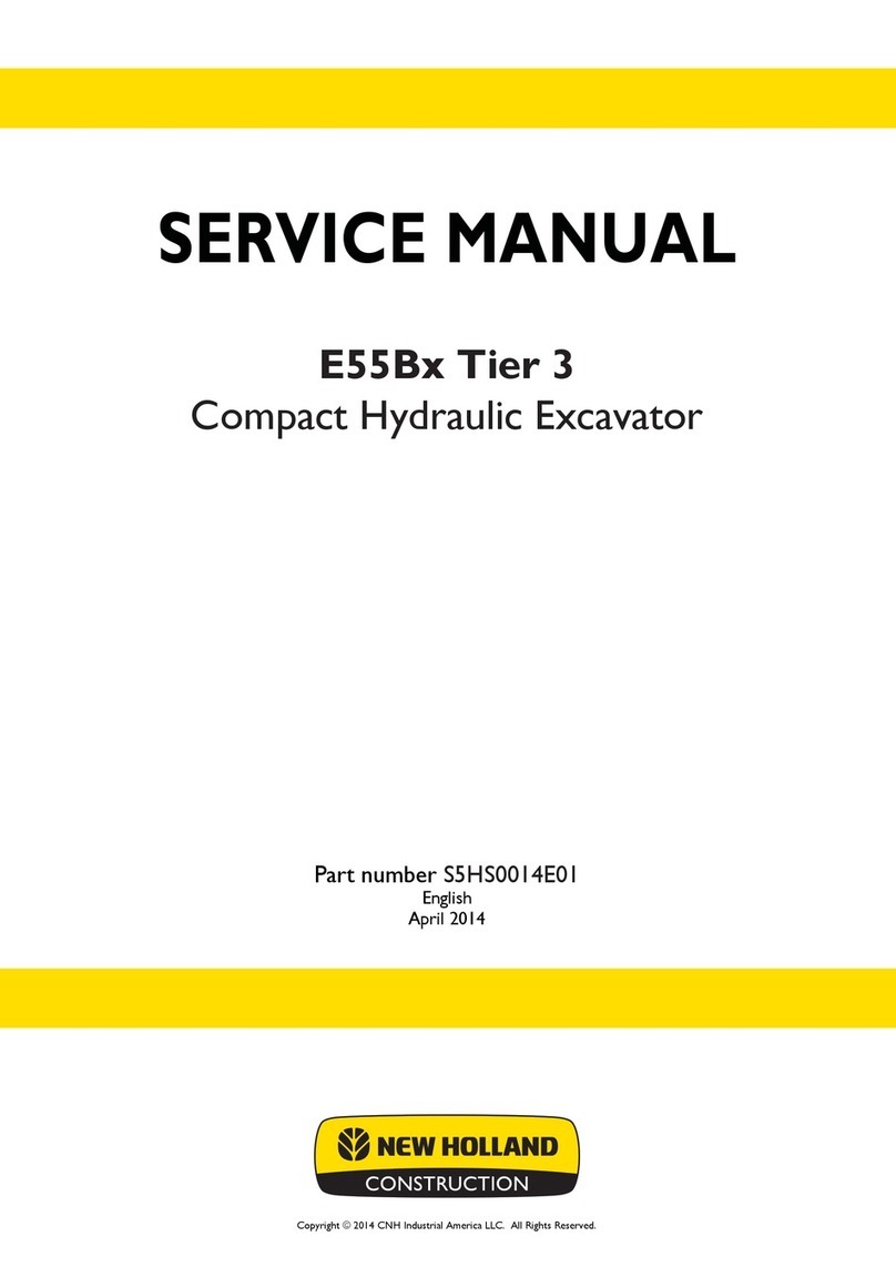 New Holland E55Bx Tier 3 Service manual