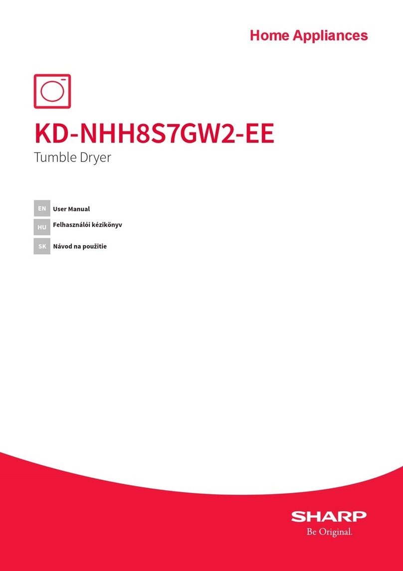 Sharp KD-NHH8S7GW2-EE User manual