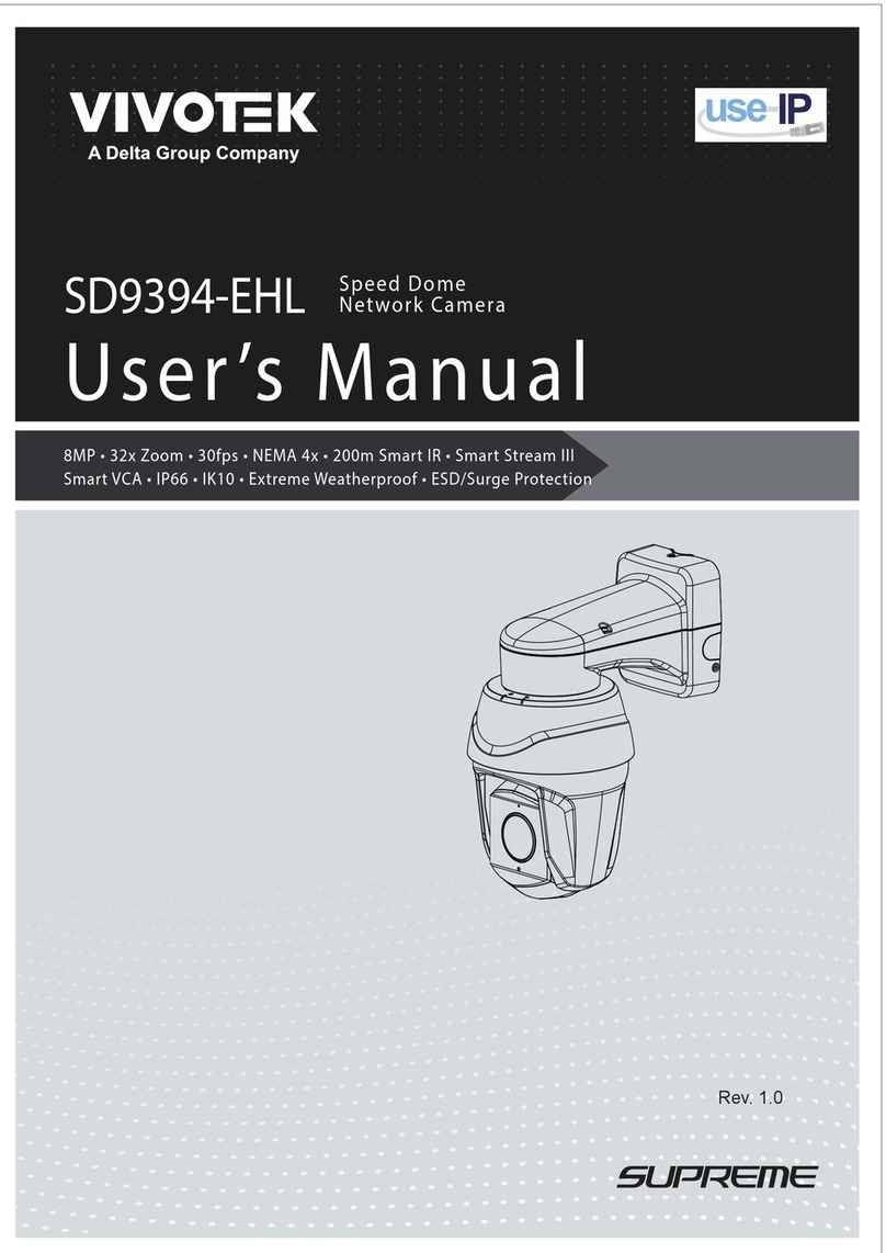DELTA GROUP VIVOTEK SD9394-EHL User manual