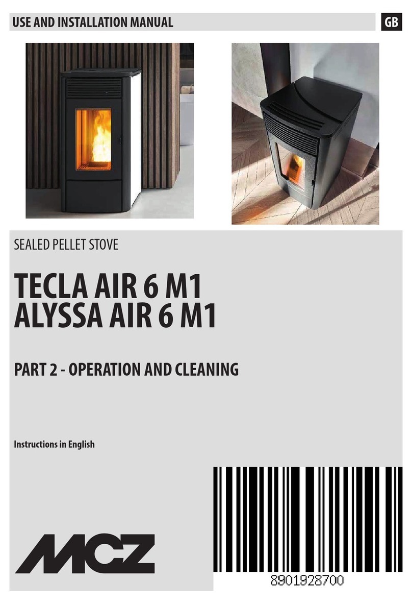 MCZ TECLA AIR 6 M1 Technical specifications MCZ TECLA AIR 6 M1 Technical specifications