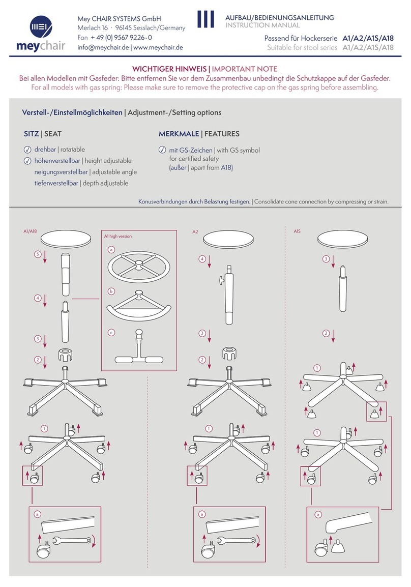 meychair A1 instruction manual