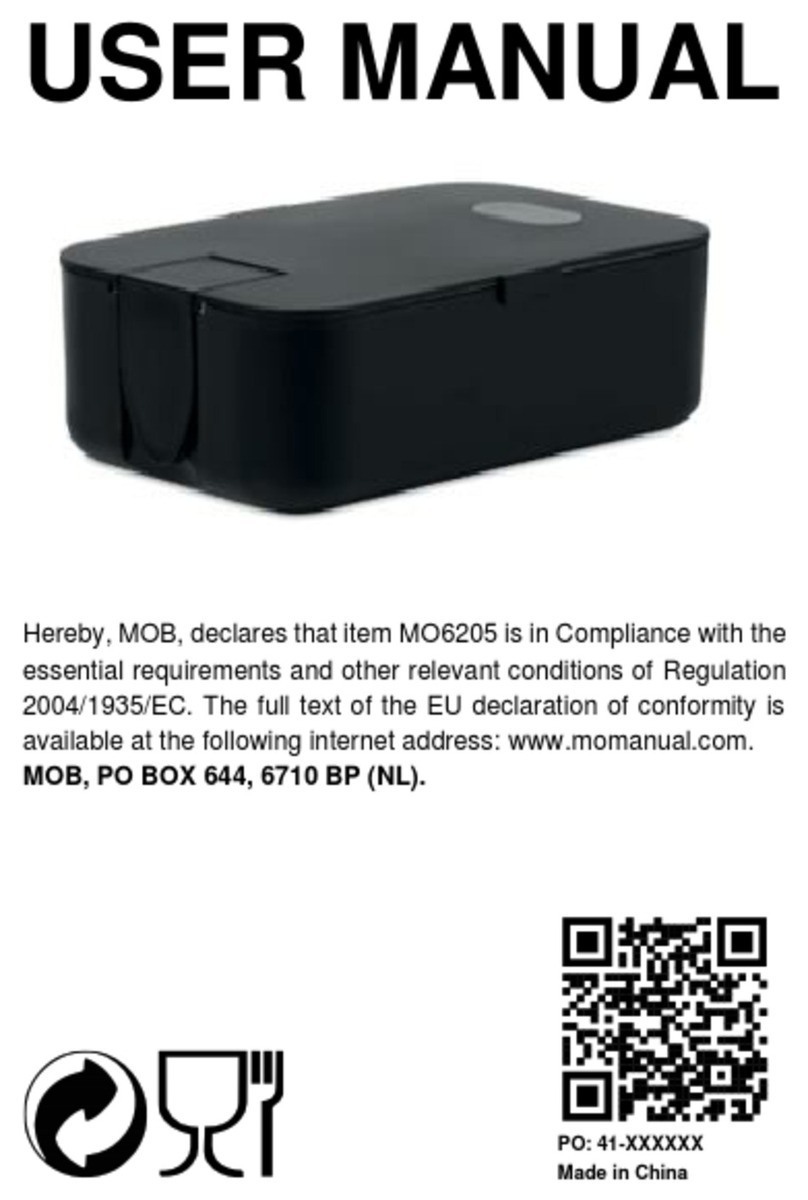 MOB MO6205 User manual