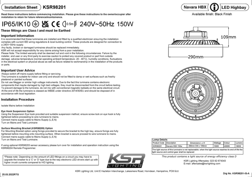KSR Navara HBX Installation sheet