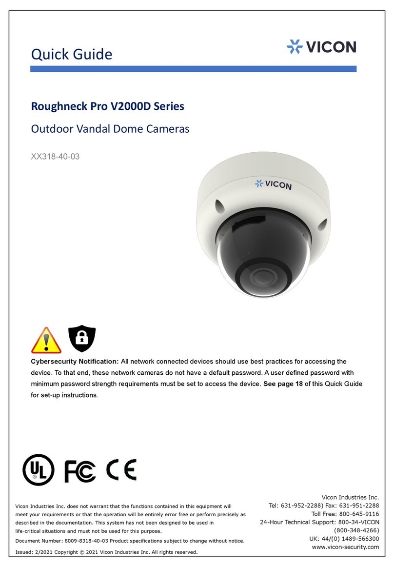 Vicon XX318-40-03 quick guide